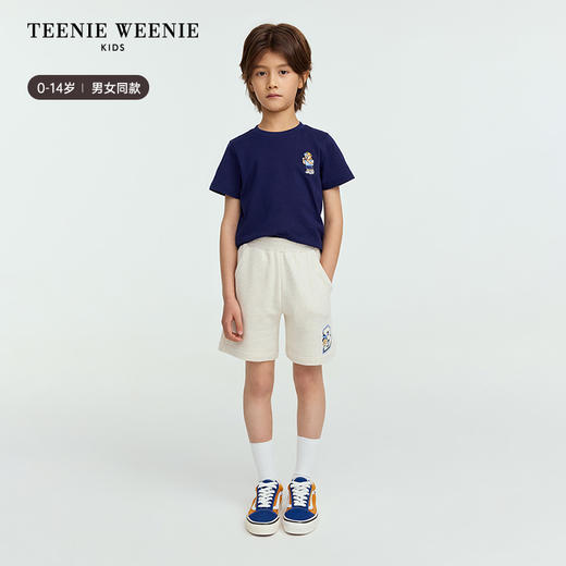 TeenieWeenie Kids小熊童装男女童宝宝凉感刺绣短袖T恤TKRW256392H 商品图3