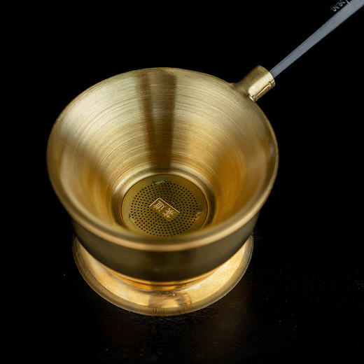 雅集茶具黄铜茶滤网14*6.5cm（小号） 商品图4