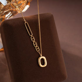 子佩集S925银【晴然】项链纯银【AJ00574】原创2镀金2501