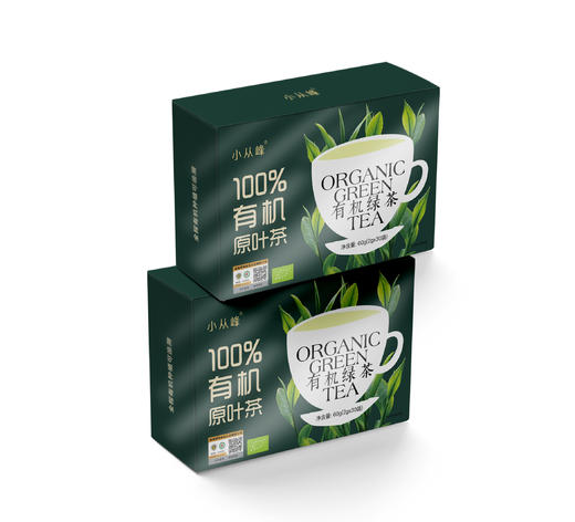 【下单赠水杯1个】小从峰有机绿茶/茉莉绿茶 60g/盒 商品图5