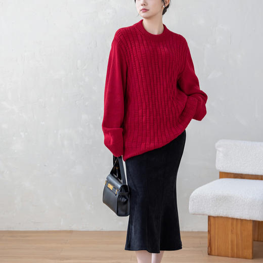 苏苏姐家有致基础羊绒毛衣16号手工diy编织毛线团棒针自制材料包 商品图2