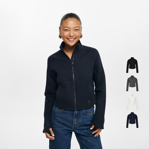 oneup运动空气层拉链夹克 商品图2