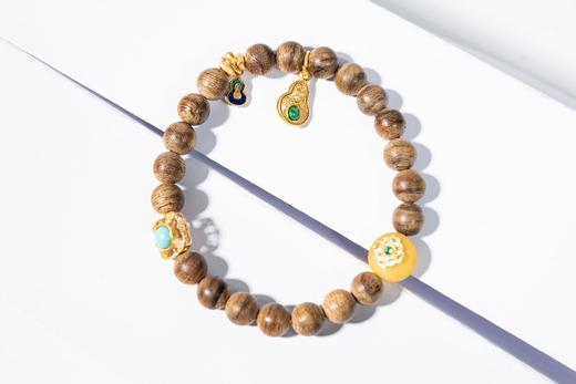 只此青绿（莞香）0.7*21（蜜蜡）【龙菲精选】 商品图3