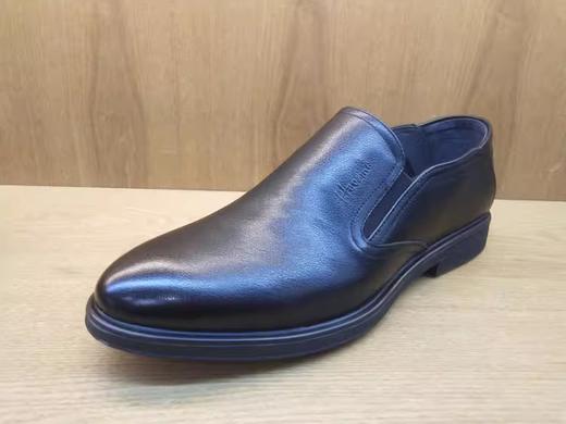 豪行真皮男鞋12166955舒适休闲商务单鞋青年皮鞋 商品图1