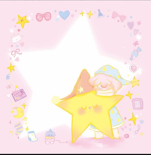 CANDY MOON丨冰淇淋人lulu 星星便签本 商品图0