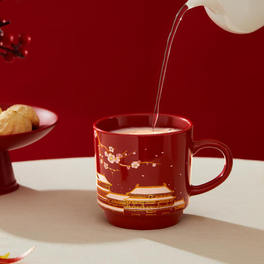 【故宫茶具】紫禁城四季马克杯博物馆文创杯子水杯新年生日礼物 商品图2