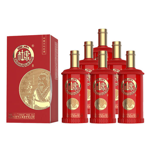 白水杜康 窖酒50 浓香型白酒整箱500ml*6瓶 商品图0