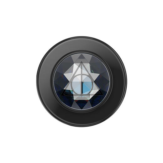 【哈利波特黑魔法】死亡圣器宝石·MagSafe圆啪嗒 MAGSAFE磁吸手机气囊支架 Round圆啪嗒系列 黑色 图腾 商品图1