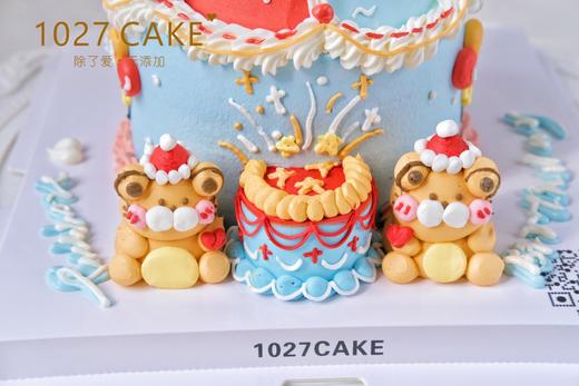 1027CAKE  | 立体小老虎  马戏团城堡  游乐园 商品图4
