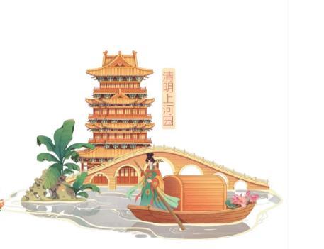 唐宫文创金属冰箱贴 商品图3