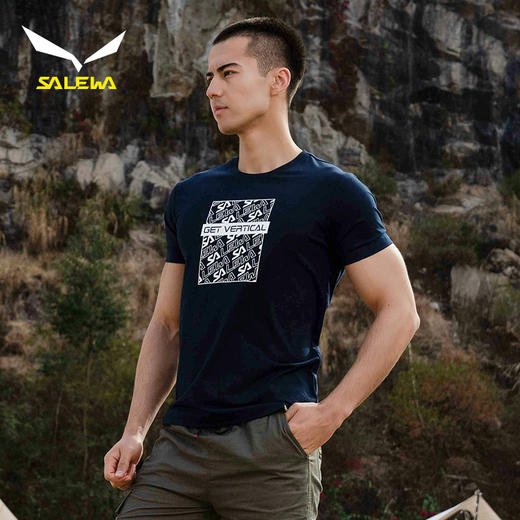 SALEWA|男式短袖T恤 SWAJJ810205 商品图6