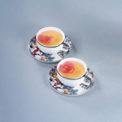 蝶语杯碟套装 RESONG日诵家居 陶瓷咖啡杯茶杯 商品图3