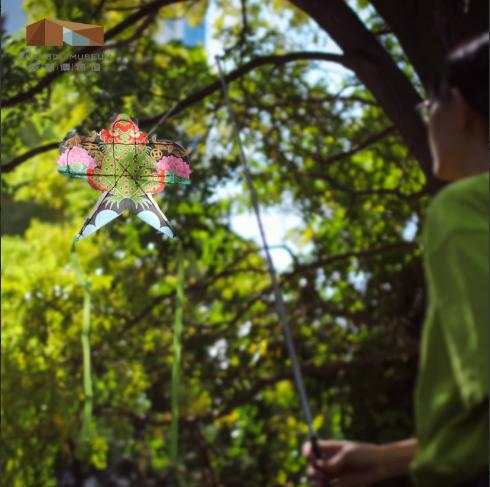 成都博物馆 【皮影山海异兽diy手持风筝 】博物馆文创礼品成都纪念品 商品图3