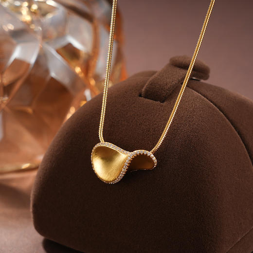 子佩集S925银【无尽之灵】项链纯银【AE00360】原创2镀金2501 商品图2