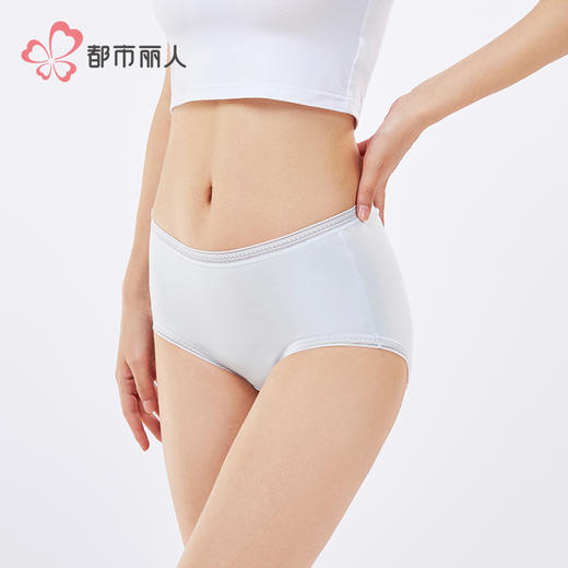 都市丽人宽版包覆系列人棉宽版包覆三角裤LKH2A5 商品图2