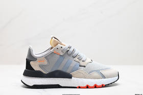 阿迪达斯ADIDAS NITE JOGGER三叶草经典运动跑步鞋HO1716男女鞋