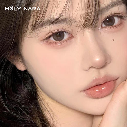 【日抛】Holy Nara 茶里棕 直径：14.2mm  含水量55%（日抛10片/盒 不同度数请拍两盒） 商品图0