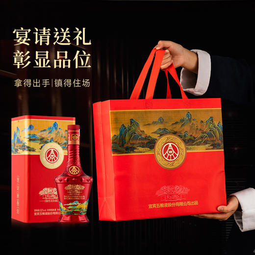 【春节热款】五粮液天下酒仓-江山如画 浓香型白酒 52%vol 500ml*6瓶 商品图7