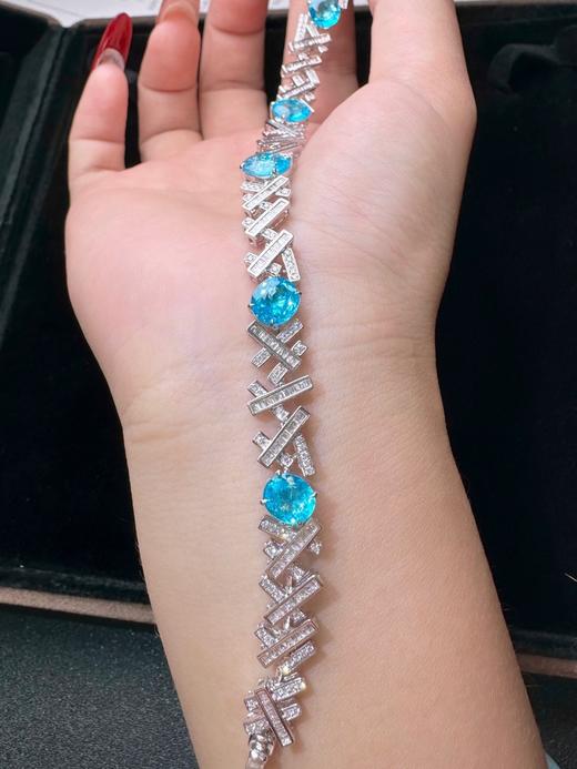 6.73ct刻面帕拉伊巴手链 商品图1