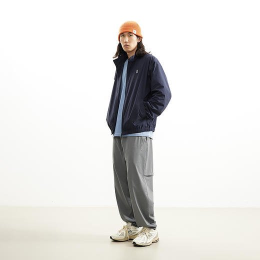 吃茶去chichaqu25快干轻量休闲户外运动立领拉链夹克训练城市通勤 商品图3