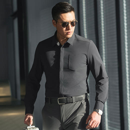 二代龙牙暗冰速干长袖衬衫 商品图4