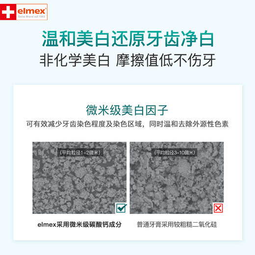 ELMEX艾美适专效抗敏温和美白牙膏75ml 商品图4