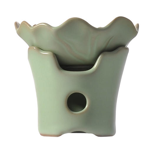 雅集儒雅系列汝窑荷叶茶滤网 商品图0