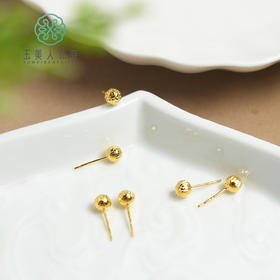 足银车花耳钉*多样性发一