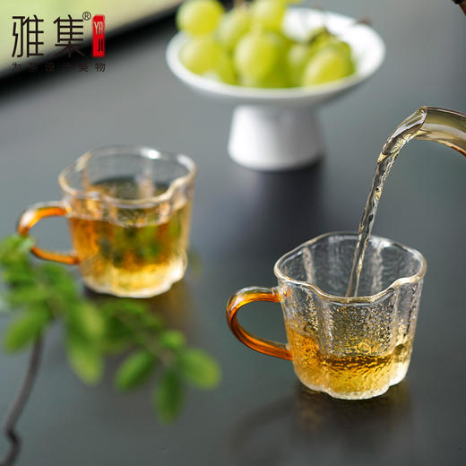 雅集茶具苏窗锤纹品茶杯130ml（2个装） 商品图5
