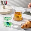 雅集组合玻璃杯观山杯170ml套装（青绿/透明各2个） 商品缩略图2