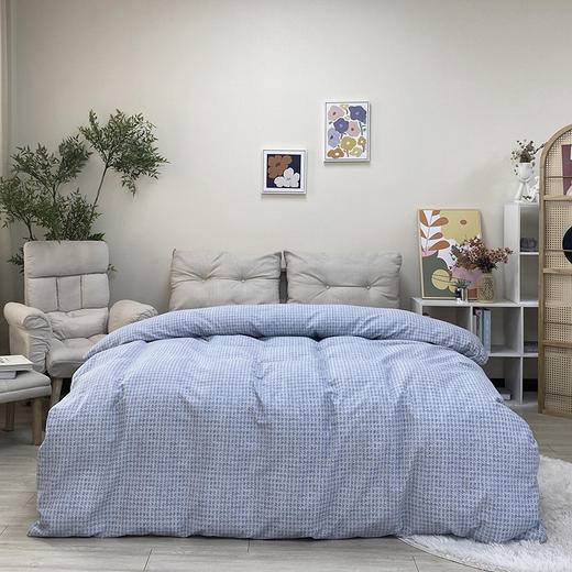 多喜爱 天丝棉磨毛 锦韵幽然被袋被套单件二次磨毛细腻亲肤透气耐用莱赛尔丝滑（繁花/星语/炫格/简格/格亿/晚霞/叶舞） 商品图9