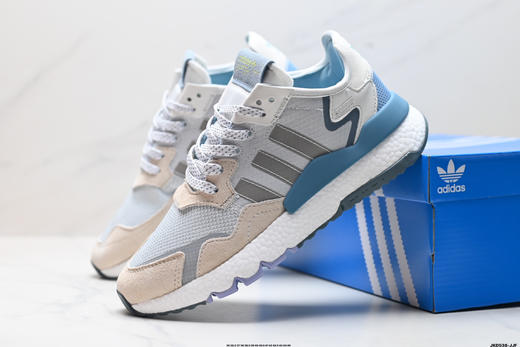 阿迪达斯ADIDAS NITE JOGGER三叶草经典运动跑步鞋HO1716男女鞋 商品图7