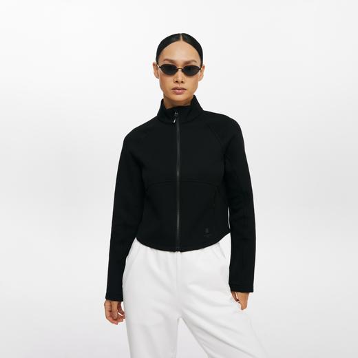 oneup运动空气层拉链夹克 商品图1