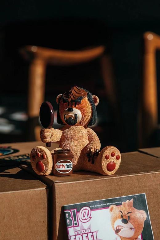 C011508以其独特的“变态”设计而著称更具个性和时尚感六个一组摆件熊 商品图6