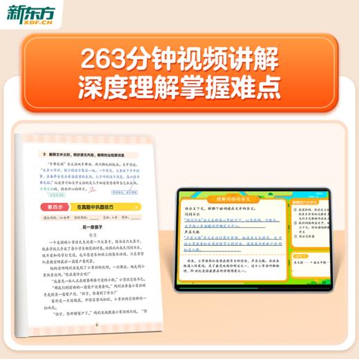 【新东方】58个妙招巧解小学语文阅读训练理解校内同步阅读专项训练书课外阅读理解强化 商品图4