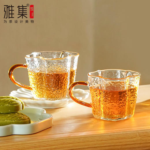 雅集茶具苏窗锤纹品茶杯130ml（2个装） 商品图3