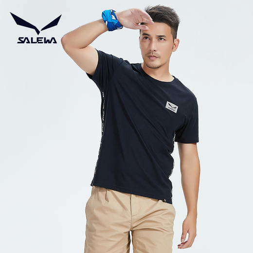 SALEWA|男式短袖棉T恤 SWAJI81010 商品图3