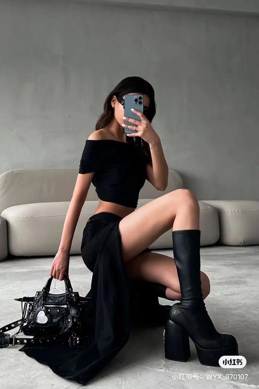 D011552上身慵懒感li刻get超帅超实用大包机车大廓形包 商品图1