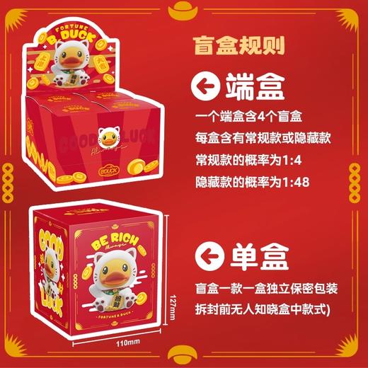 B.Duck/招财鸭盲盒【不支持七天无理由退换货】 商品图4