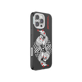 【甜】黑白Joker POPCASE手机壳 MagSafe Popcase磁吸款 黑色 扑克 iPhone 16/15/14