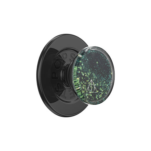 【哈利波特黑魔法】死亡圣器之光·MagSafe圆啪嗒 MAGSAFE磁吸手机气囊支架 Round圆啪嗒系列 绿色 图腾 商品图0