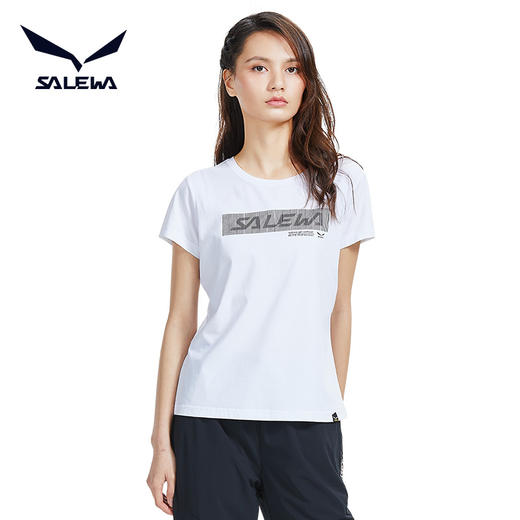 SALEWA|女式短袖棉T恤 SWAJI82011 商品图0