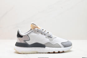 阿迪达斯ADIDAS NITE JOGGER三叶草经典运动跑步鞋HO1716男女鞋