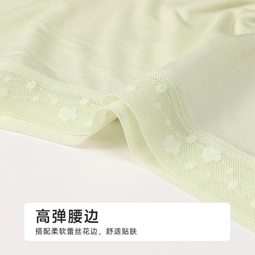 都市丽人木代尔系列高支莫代尔纤柔绵平角裤LKH5D6 商品图4