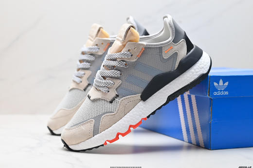 阿迪达斯ADIDAS NITE JOGGER三叶草经典运动跑步鞋HO1716男女鞋 商品图7