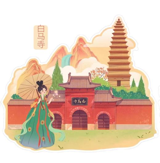 唐宫文创金属冰箱贴 商品图5