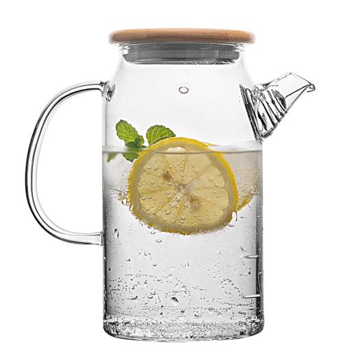 雅集玻璃壶象音冷水壶900ml（竹盖款） 商品图0