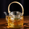 雅集煮水壶木把提梁壶1100ml（光面金银烧款） 商品缩略图1