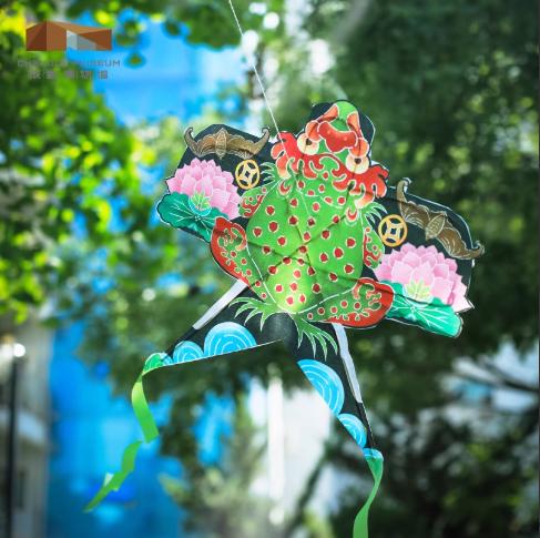 成都博物馆 【皮影山海异兽diy手持风筝 】博物馆文创礼品成都纪念品 商品图4