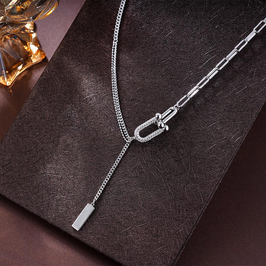 子佩集S925银【漫思】项链纯银【AJ00504】原创22501 商品图1